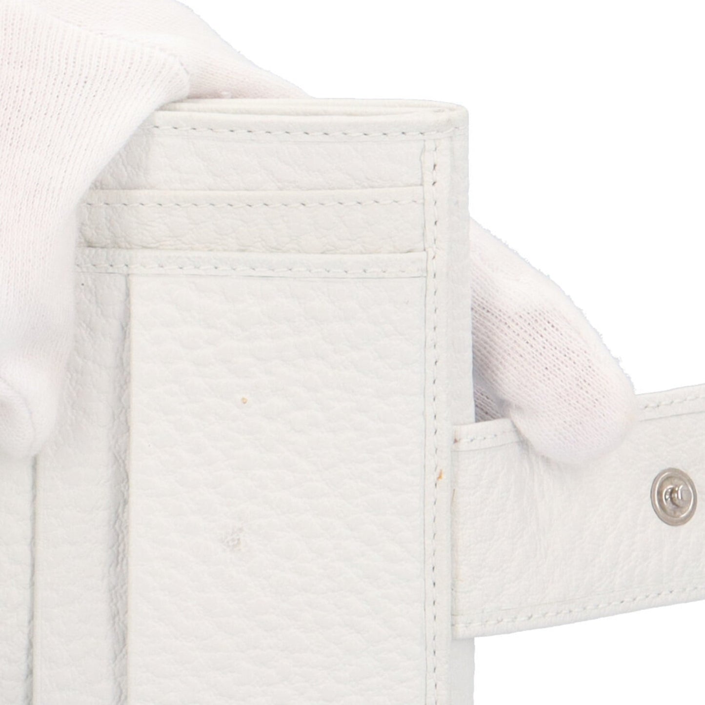 Gucci Light Blue White Gg Canvas Leather Wallet (Bi-Fold) ( )