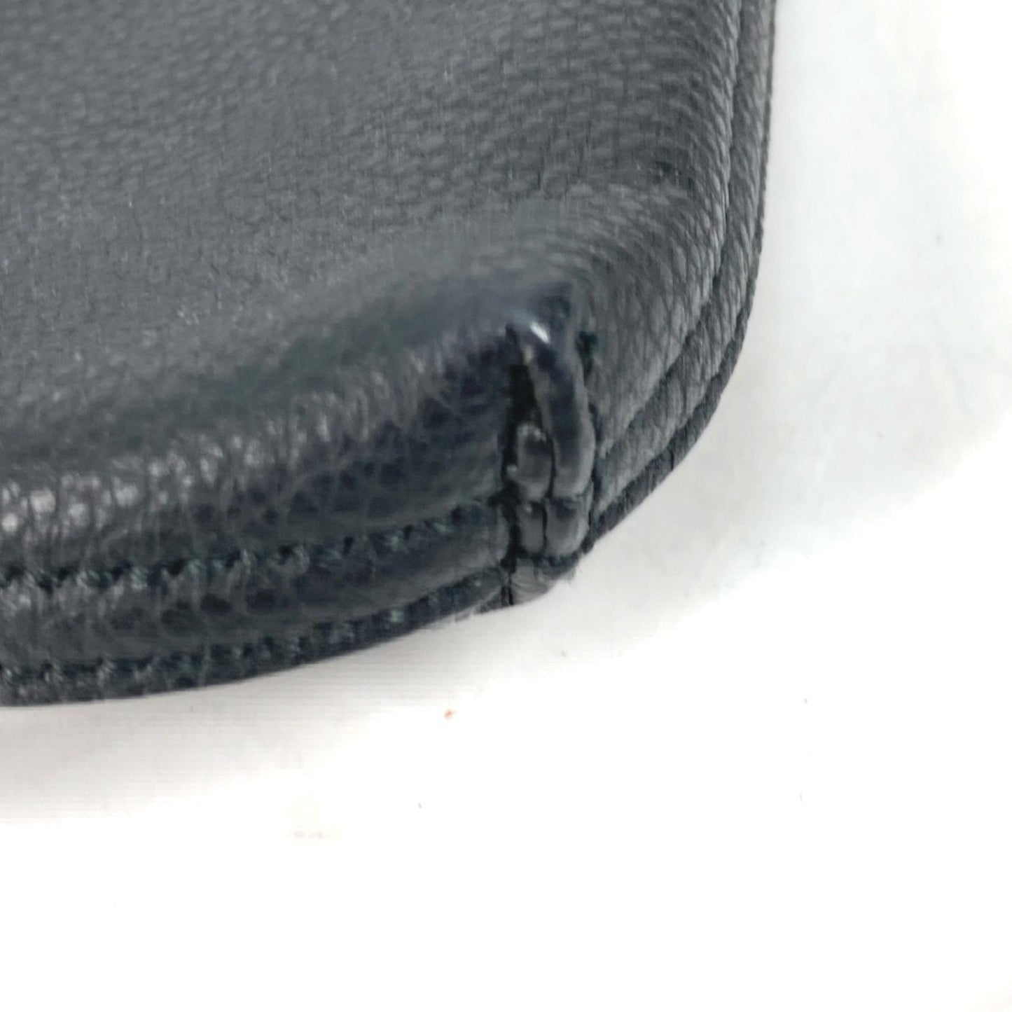 Gucci Black Leather Clutch Bag Pouch ( )