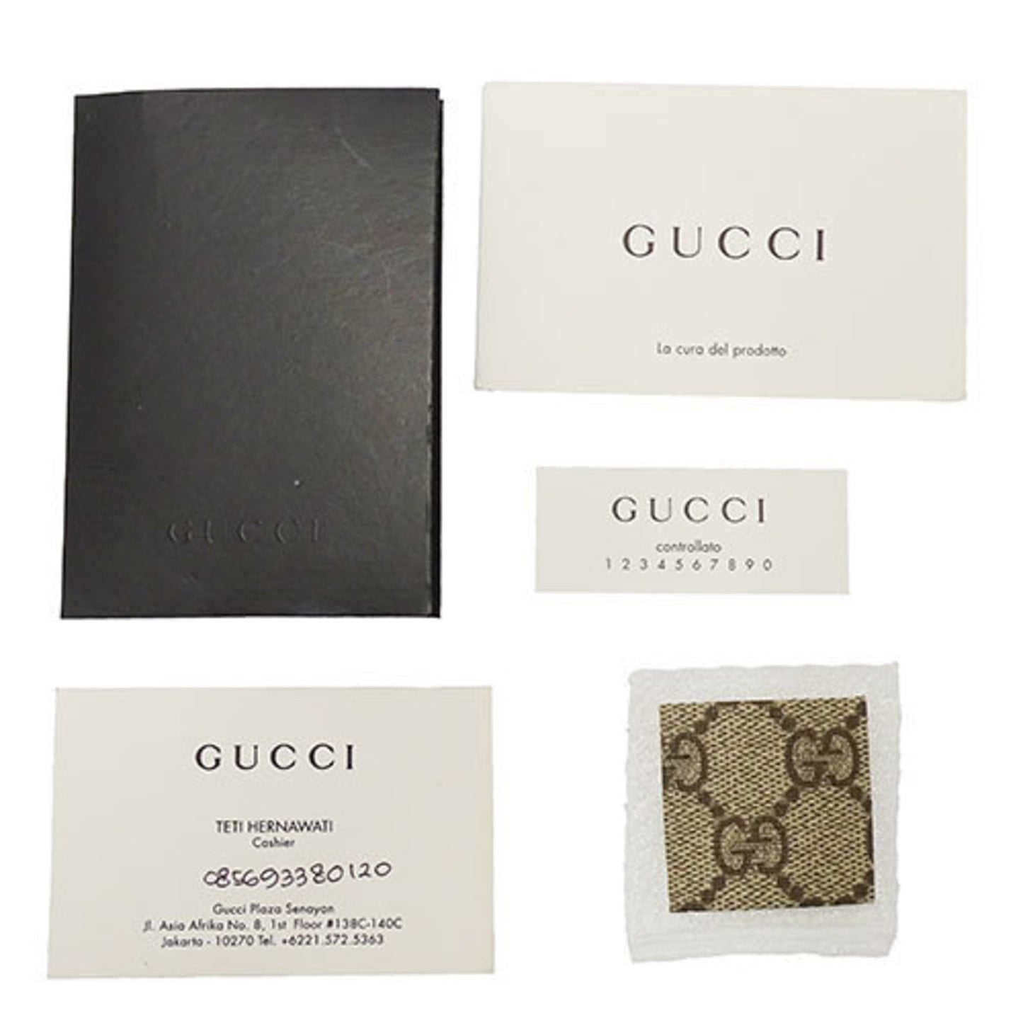 Gucci Brown Pvc Shoulder Bag ( )