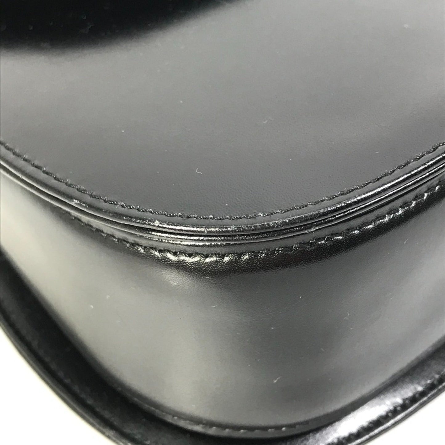 Gucci Black Leather Handbag ( )