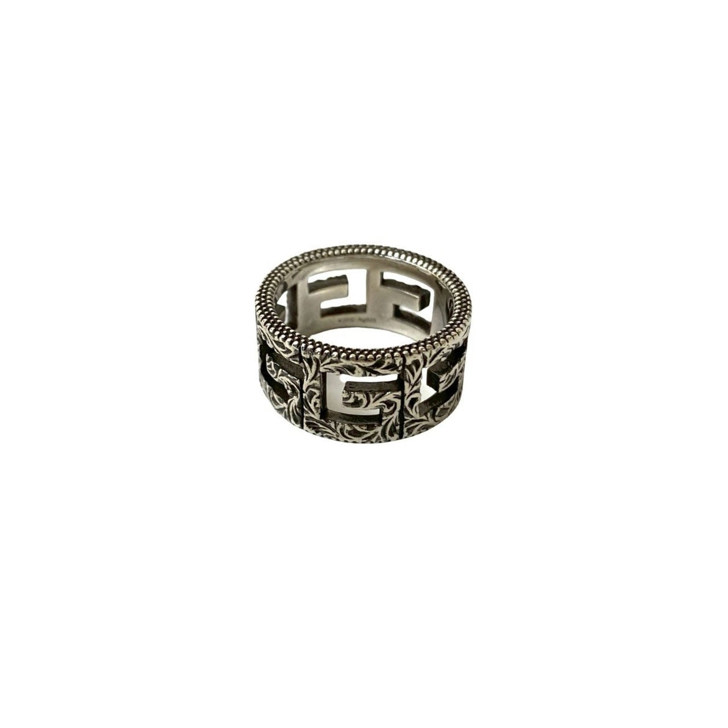 Gucci Silver Silver 925 Band Ring ( )