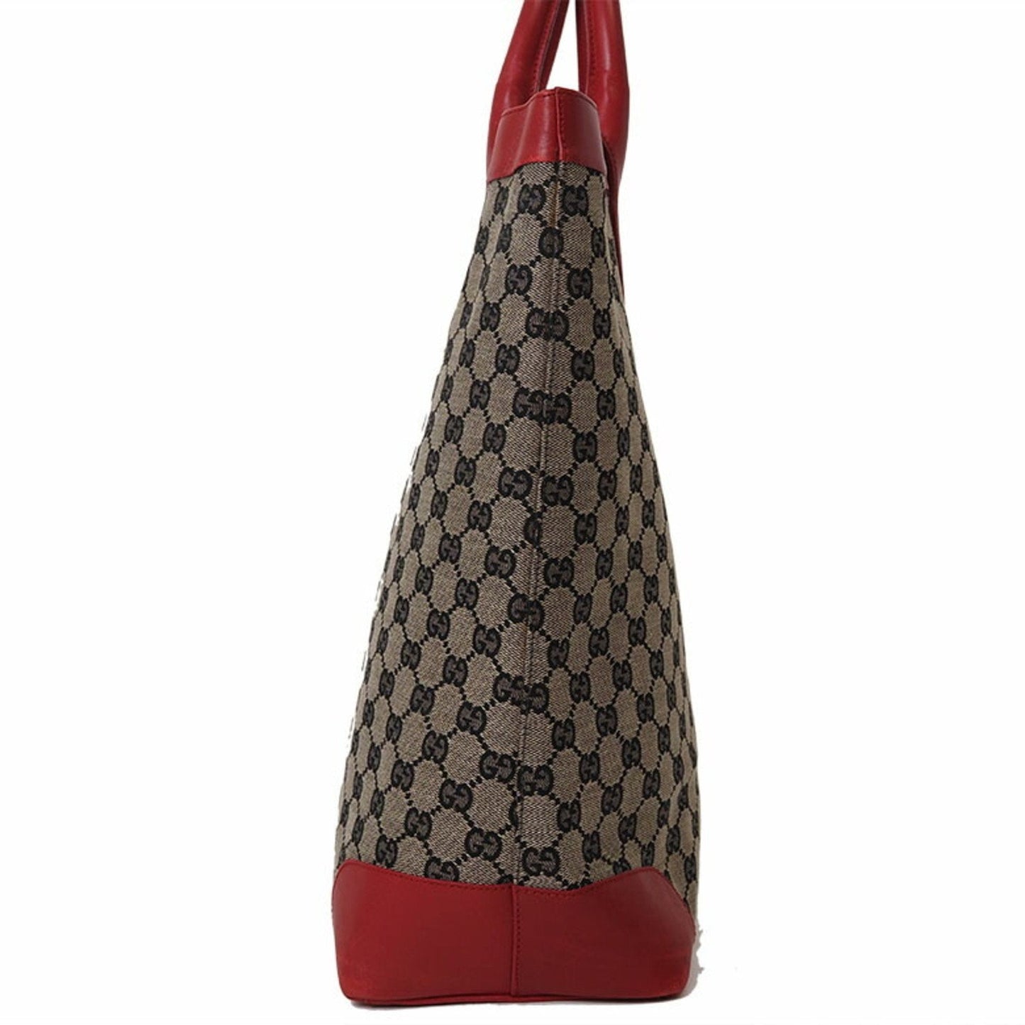 Gucci Leather Canvas Tote