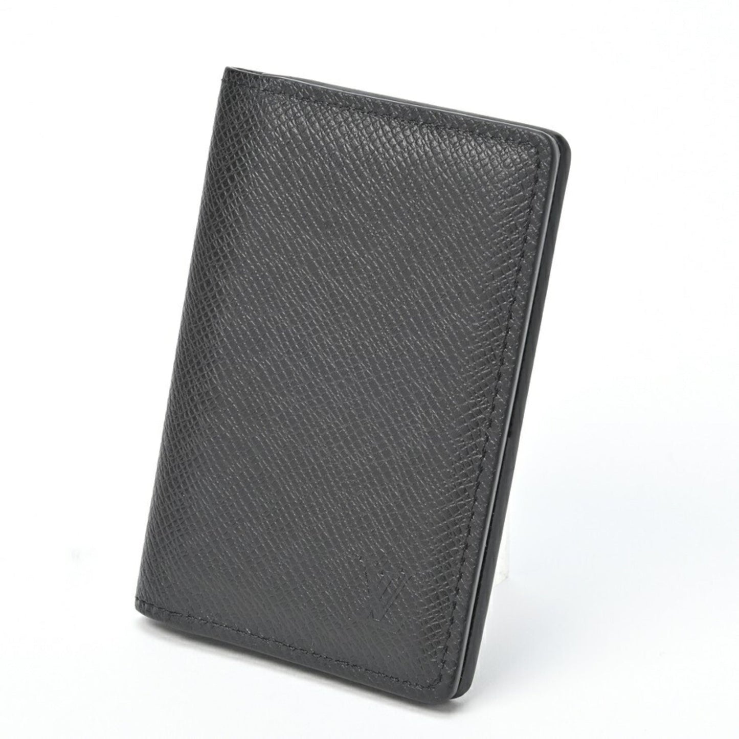 LOUIS VUITTON Card Case/Pass Case Organizer de Poche M30537 Taiga Noir