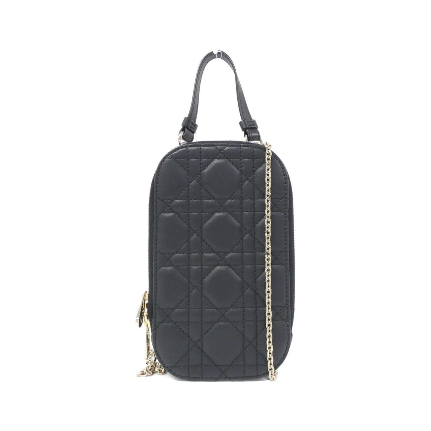 Christian Dior Black Leather Pouch ()