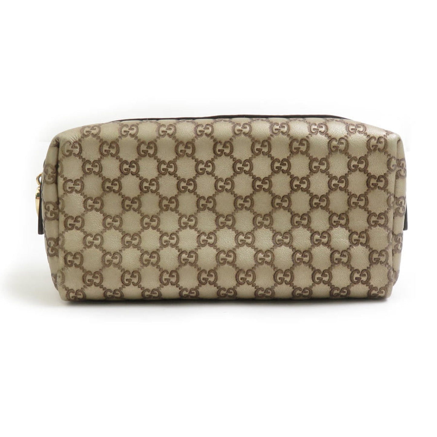 Gucci Gold Leather Pouch ( )