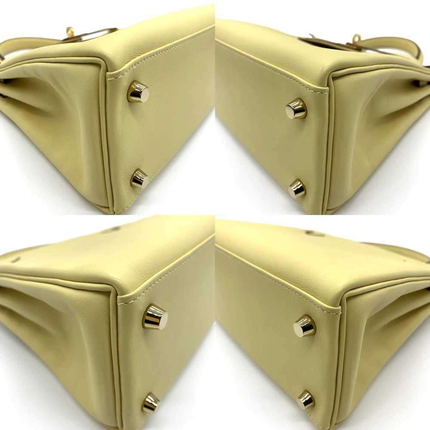 Hermes Kelly Gold Swift Leather Handbag ( )