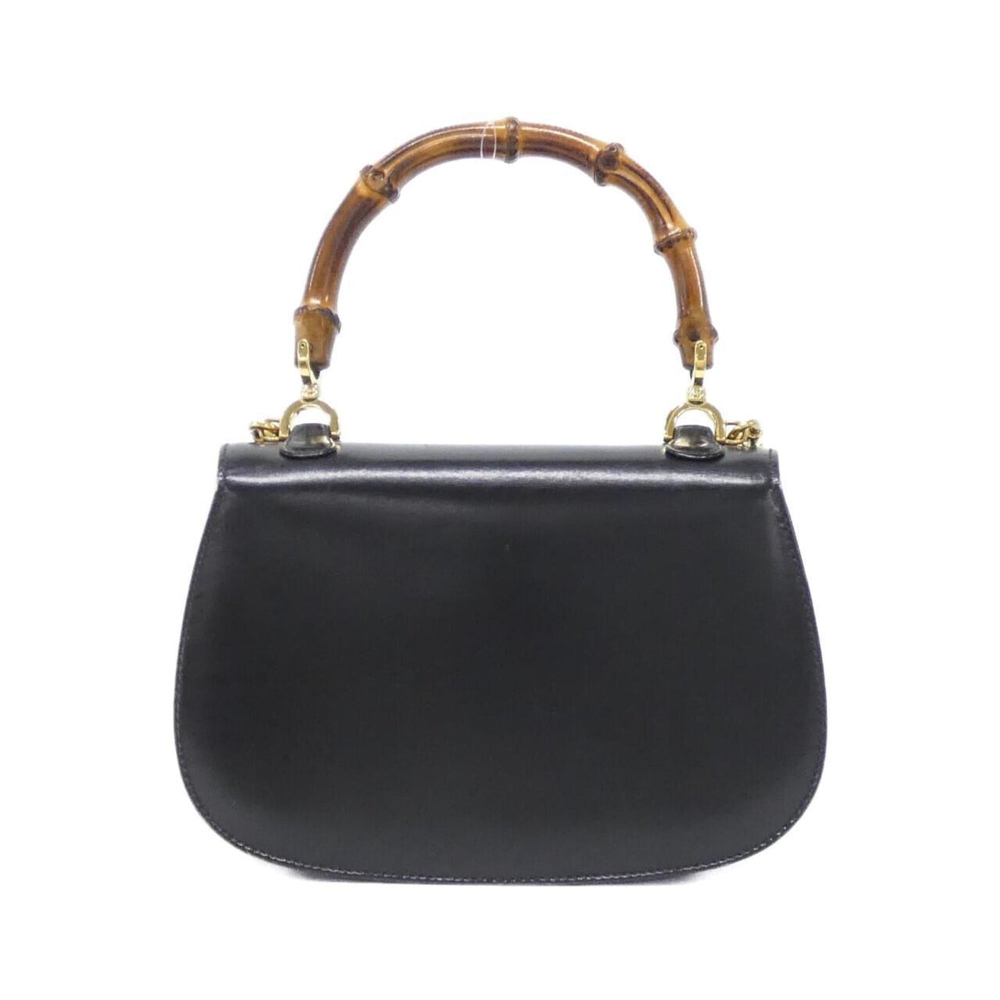 Gucci Black Leather Handbag ( )