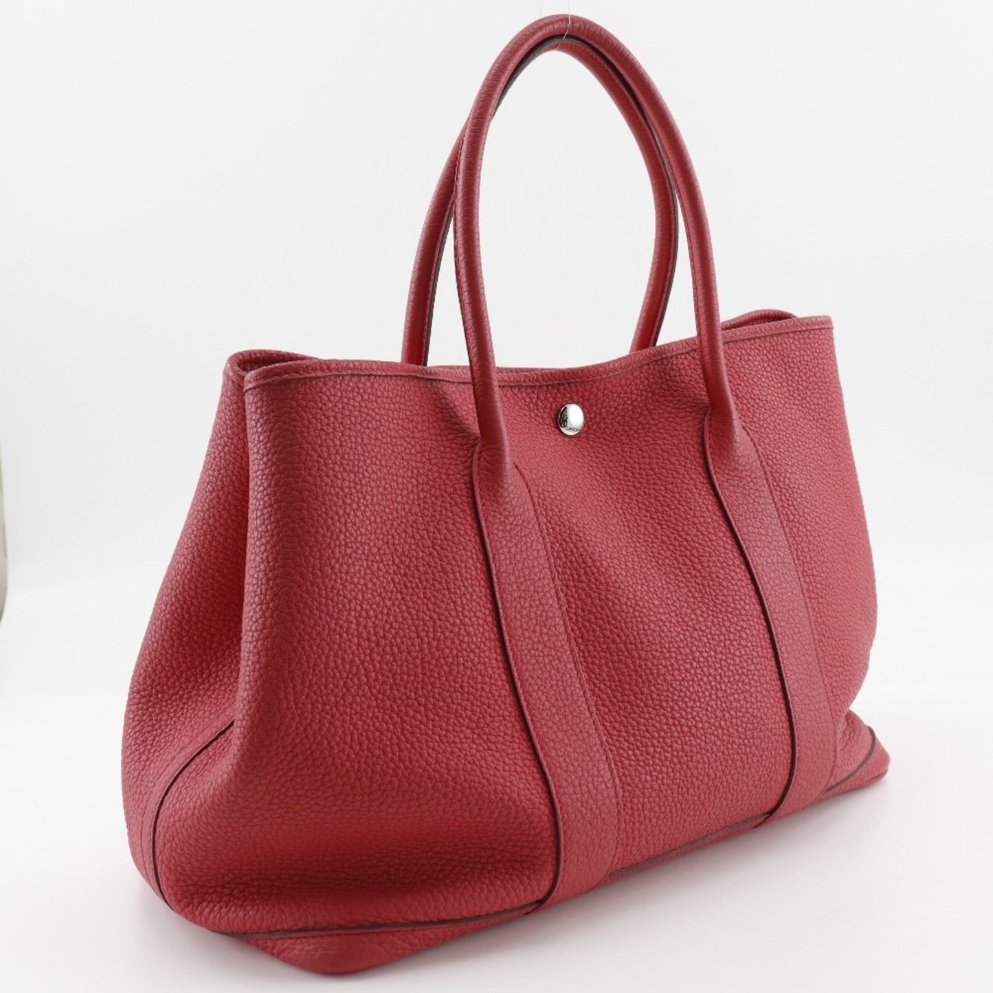 Hermes Garden Pink Negonda Leather Tote Bag ( )