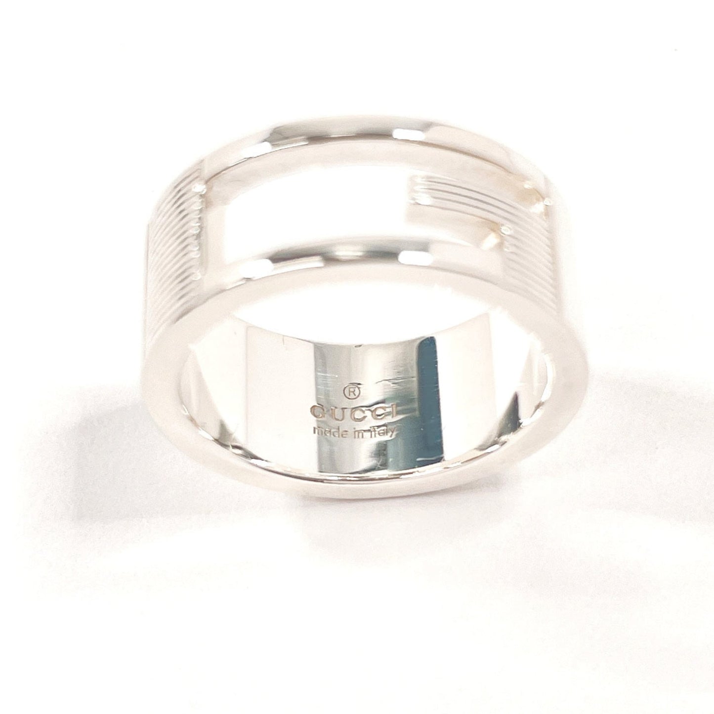 Gucci Silver Silver 925 Band Ring ( )