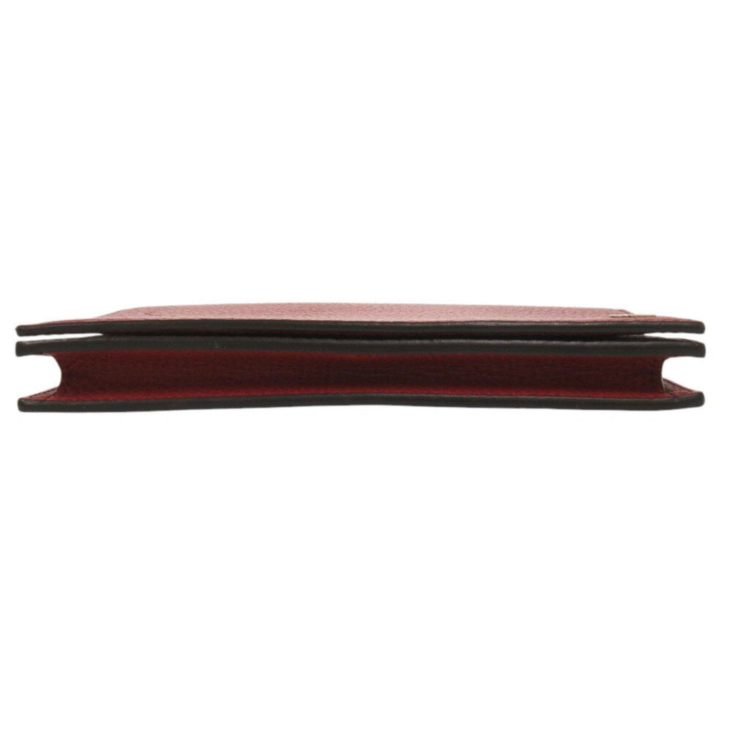 Gucci Red Color Leather Shoulder Bag ( )