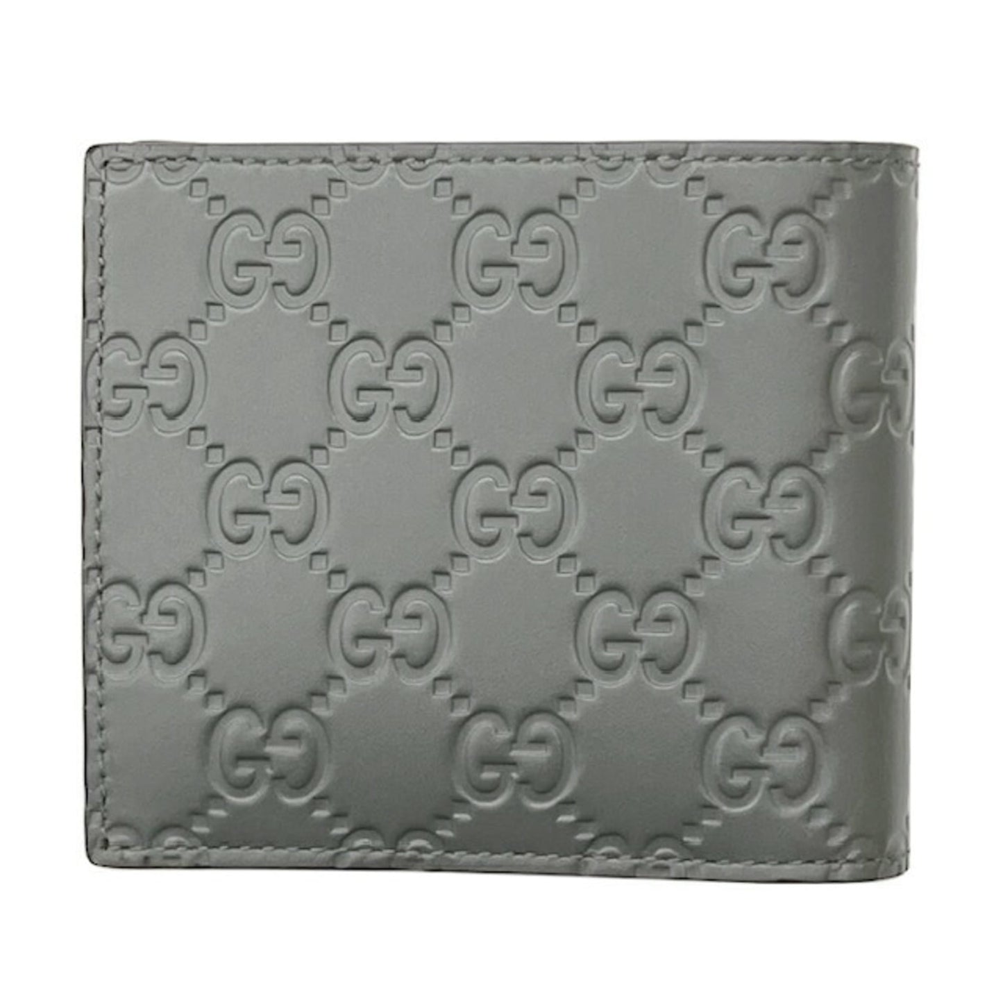 Gucci Gray Leather Wallet (Bi-Fold) ( )