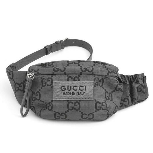Gucci Gray Polyester Sling Bag ( )
