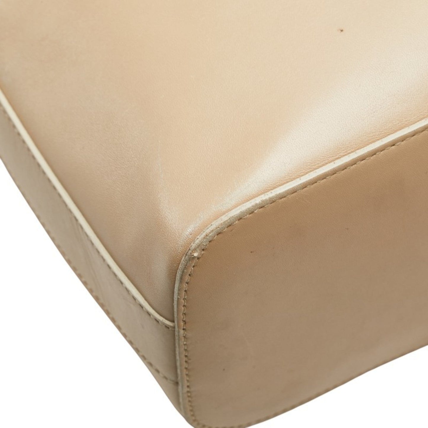Gucci Beige Leather Shoulder Bag ( )