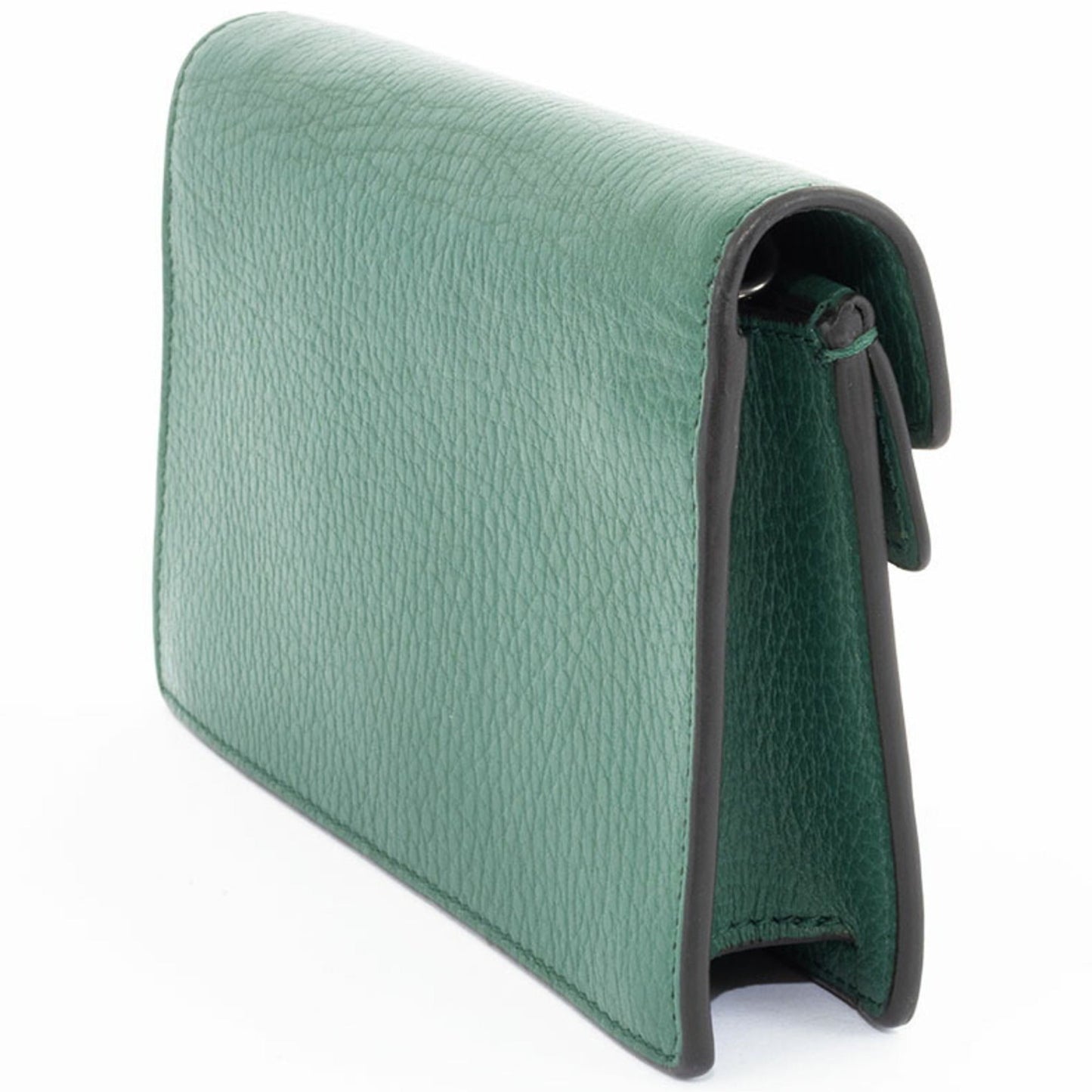 Gucci Green Leather Shoulder Bag ( )
