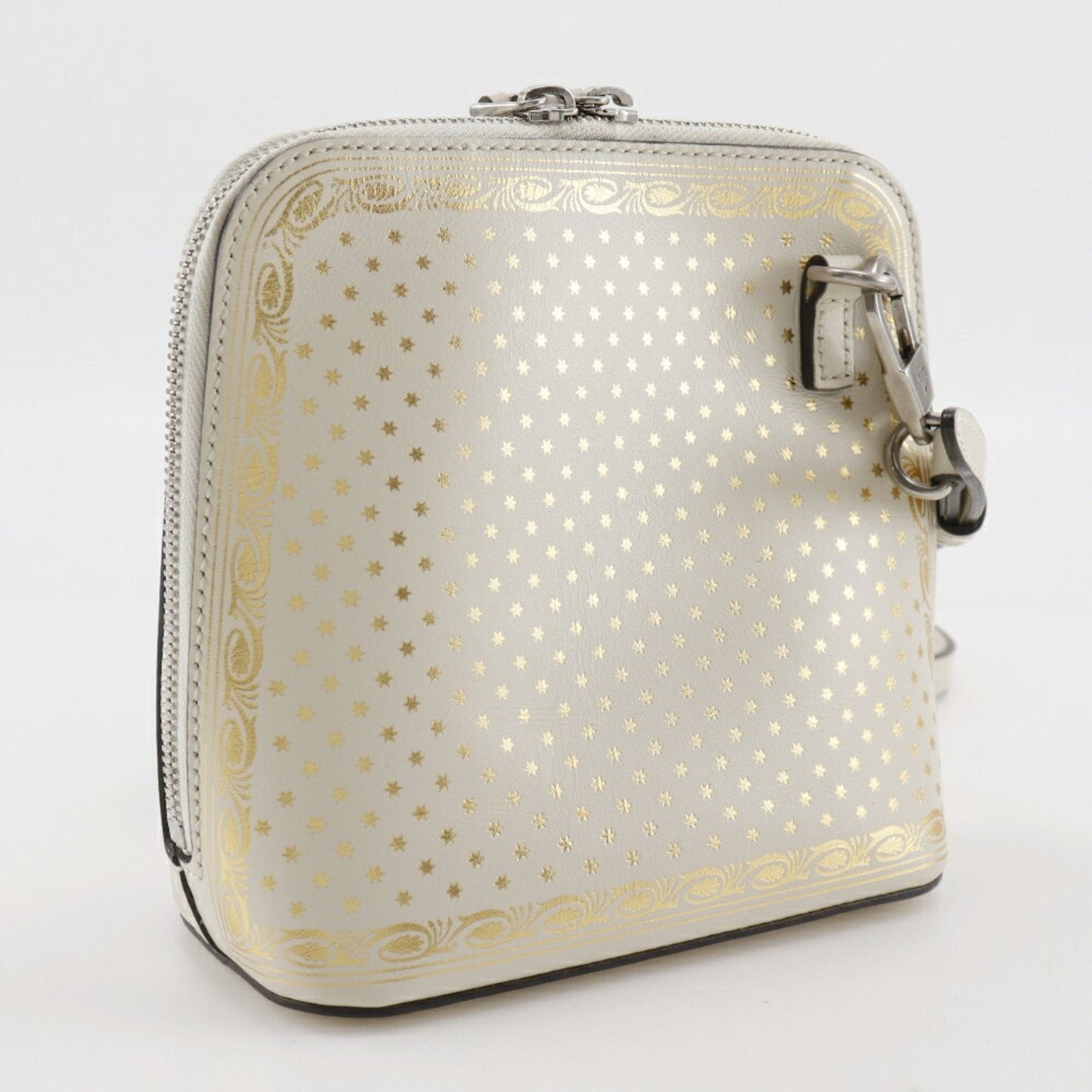 Gucci White Leather Shoulder Bag ( )