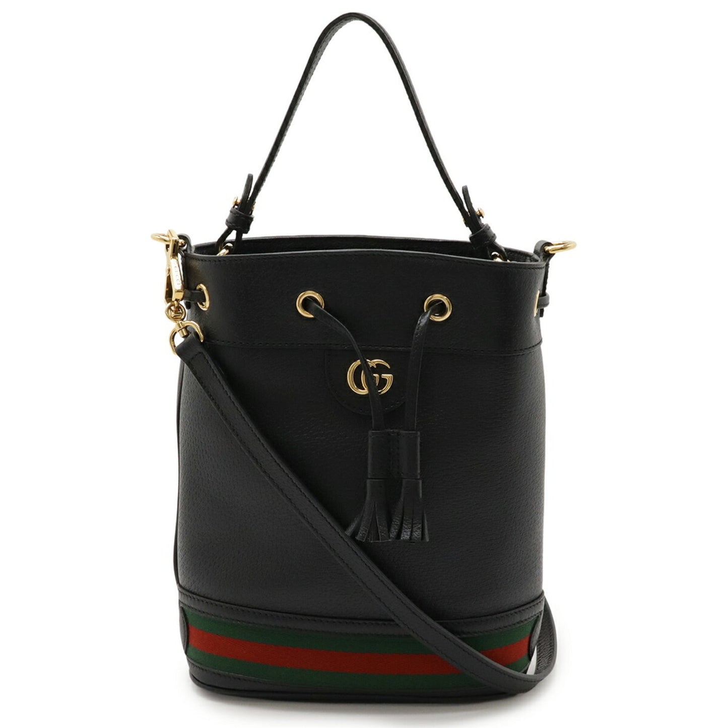 Gucci Ophidia Black Leather Handbag ( )