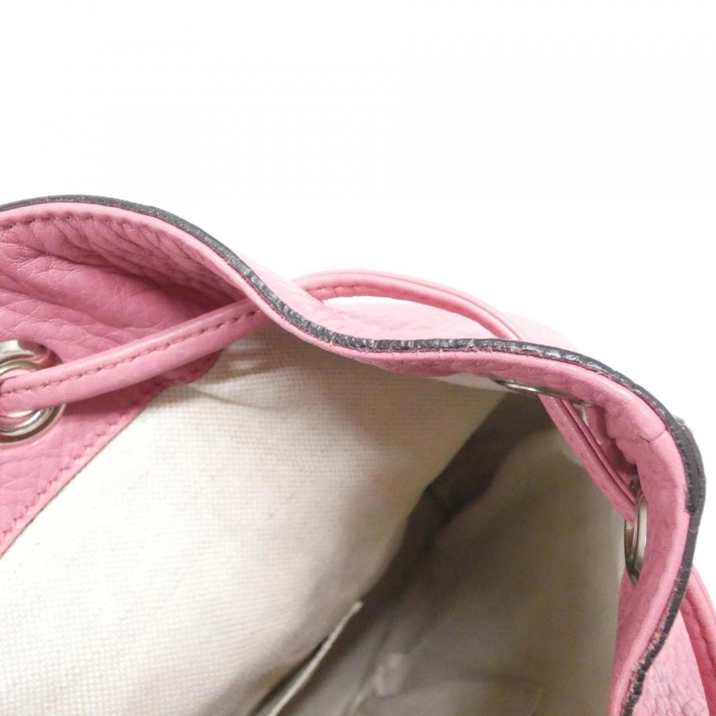 Gucci Silver Leather Backpack ( )