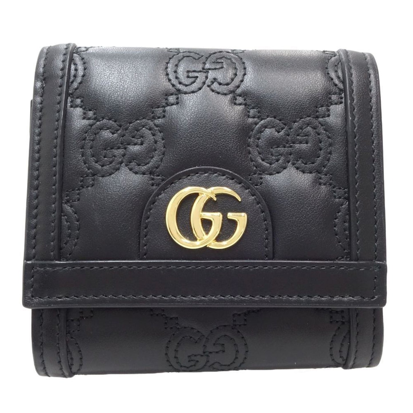 Gucci Black Leather Wallet (Bi-Fold) ( )