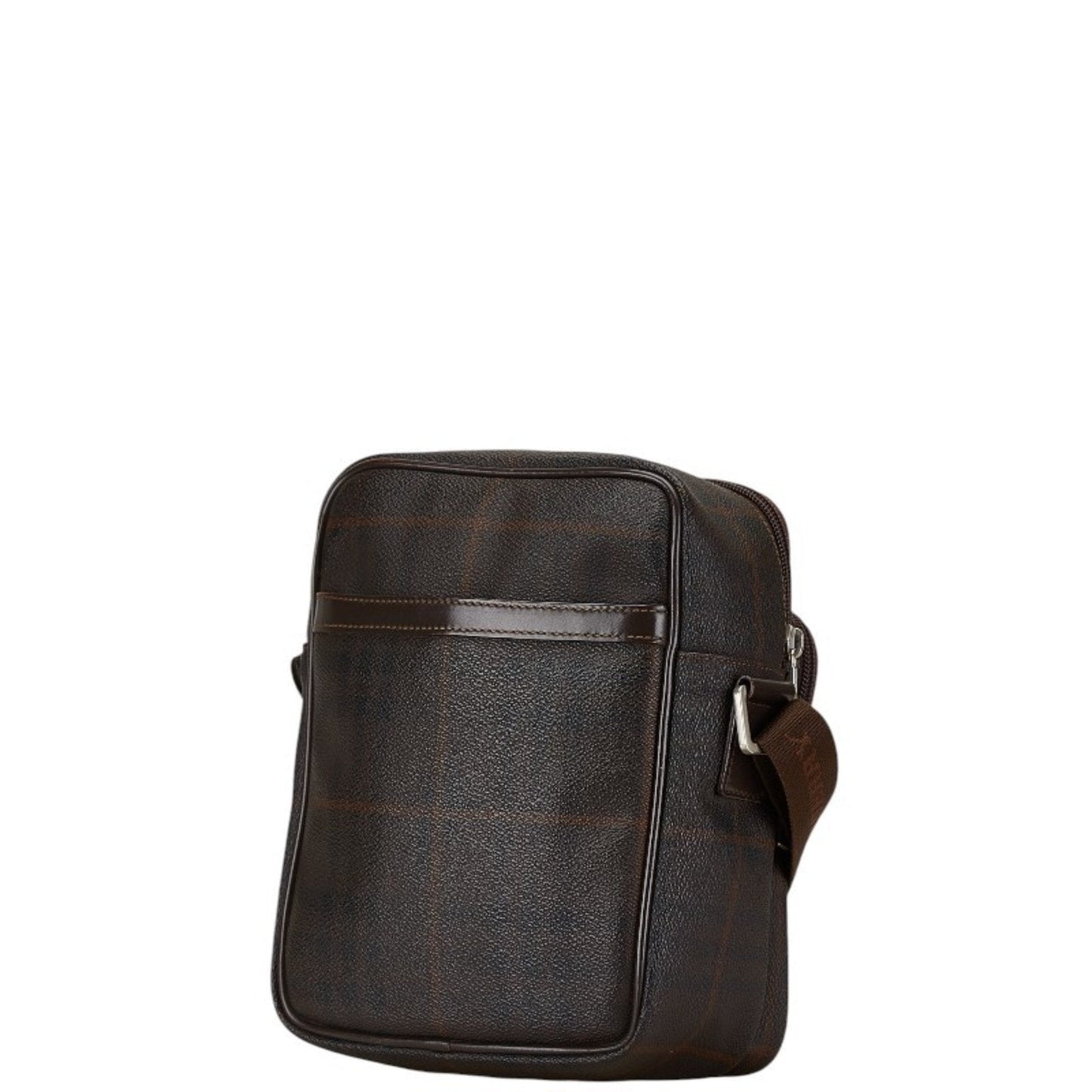 Burberry Brown Pvc Leather Shoulder Bag ( )