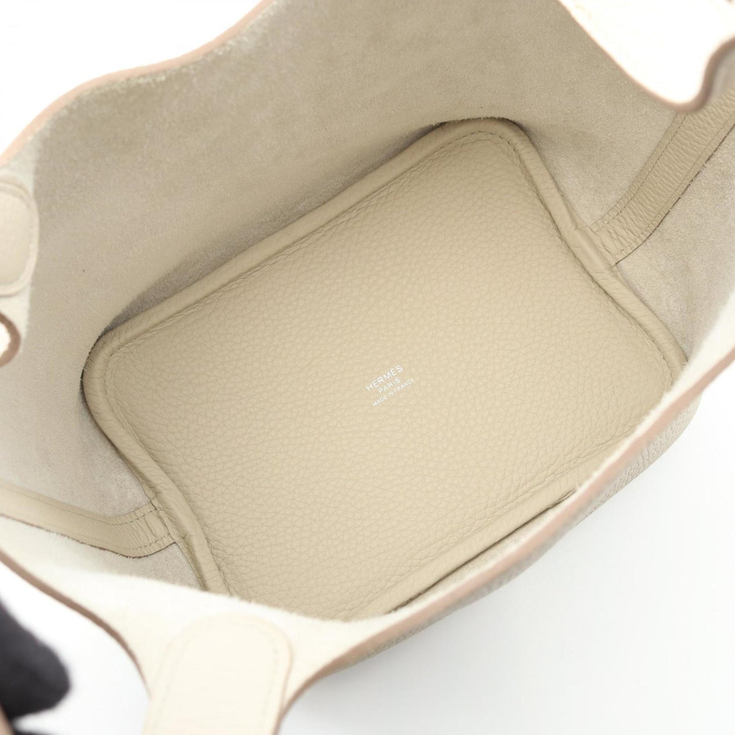 Hermes Picotin White Handbag ( )