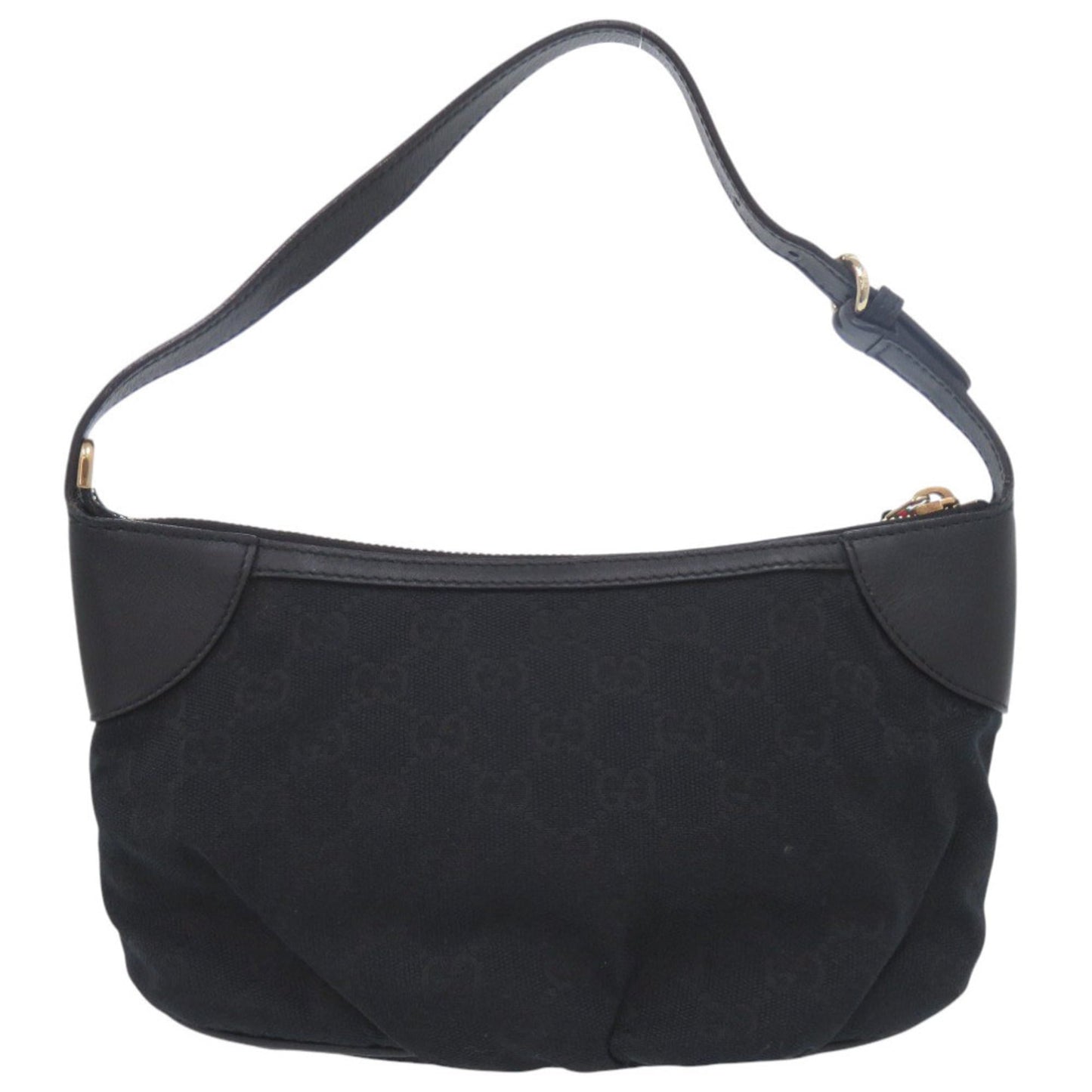 Gucci Black Gg Canvas Handbag ( )