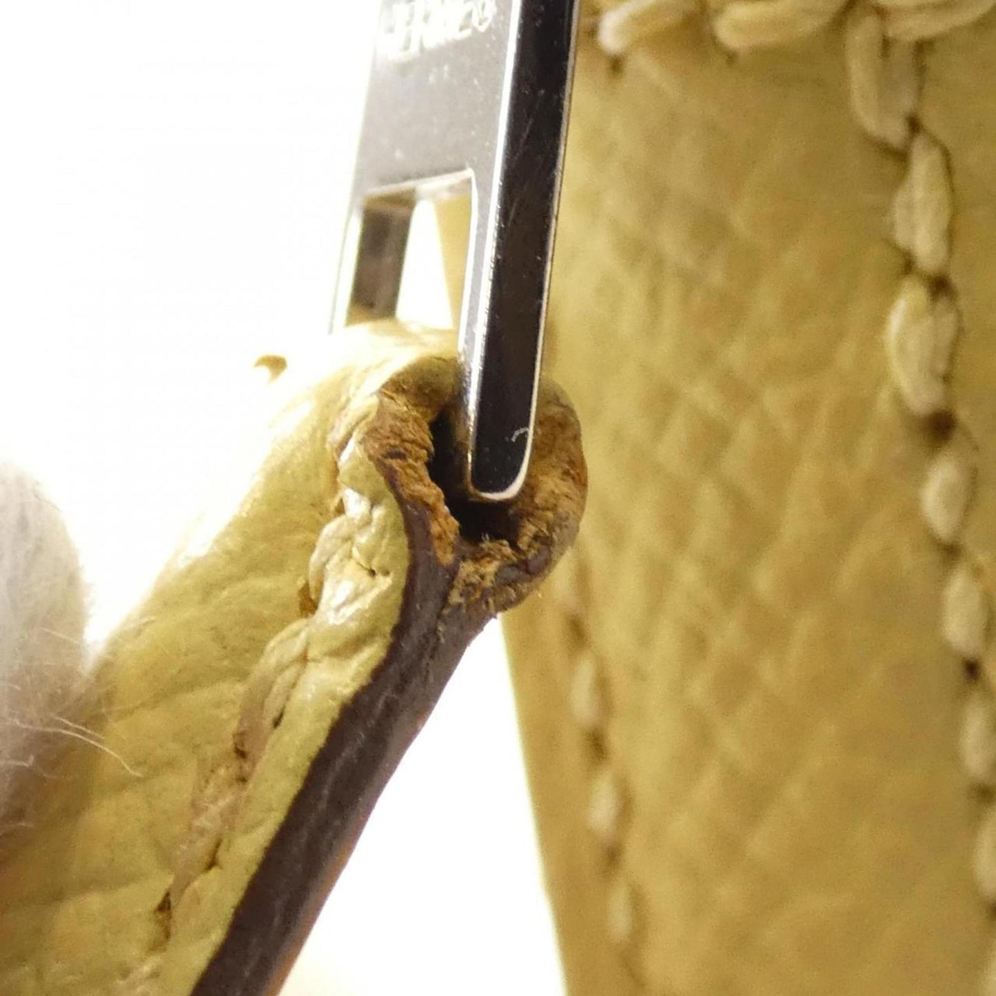 Hermes Jaune Epsom Leather Handbag ( )