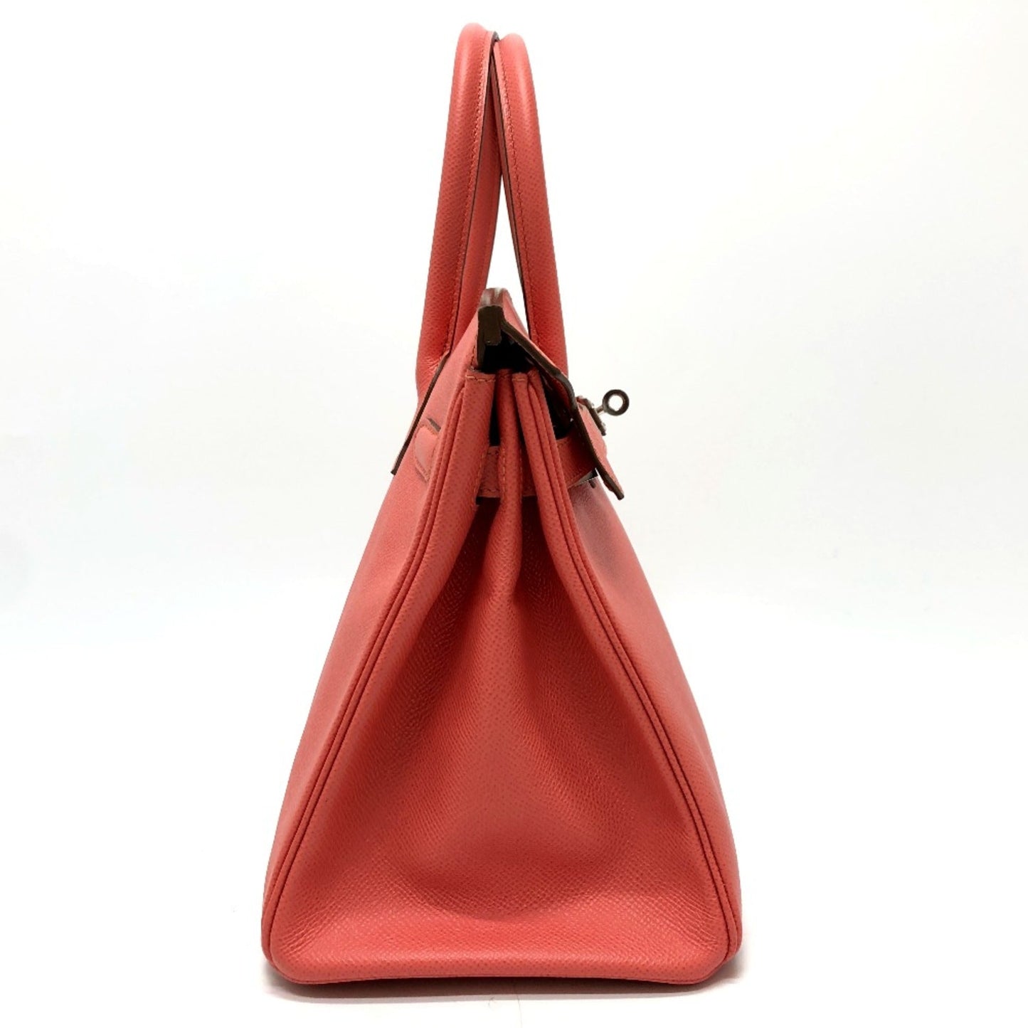 Hermes Pink Leather Handbag ( )
