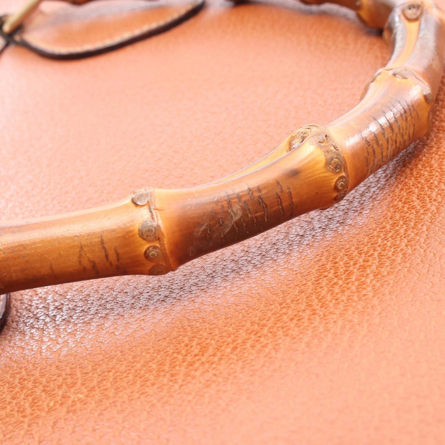 Gucci Brown Leather Handbag ( )