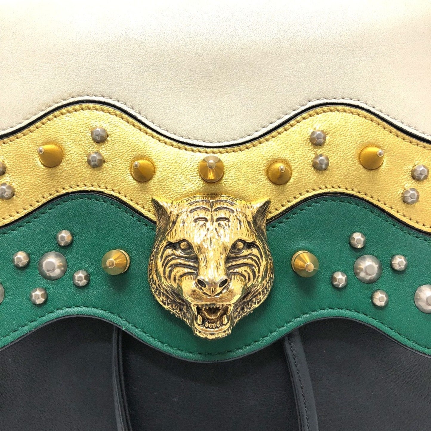 Gucci Black Leather Backpack ( )