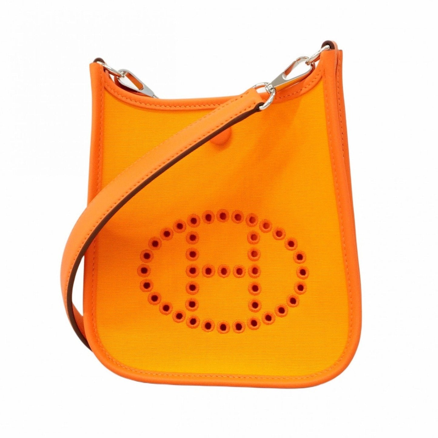 Hermes Feu Toile Officier Shoulder Bag ( )