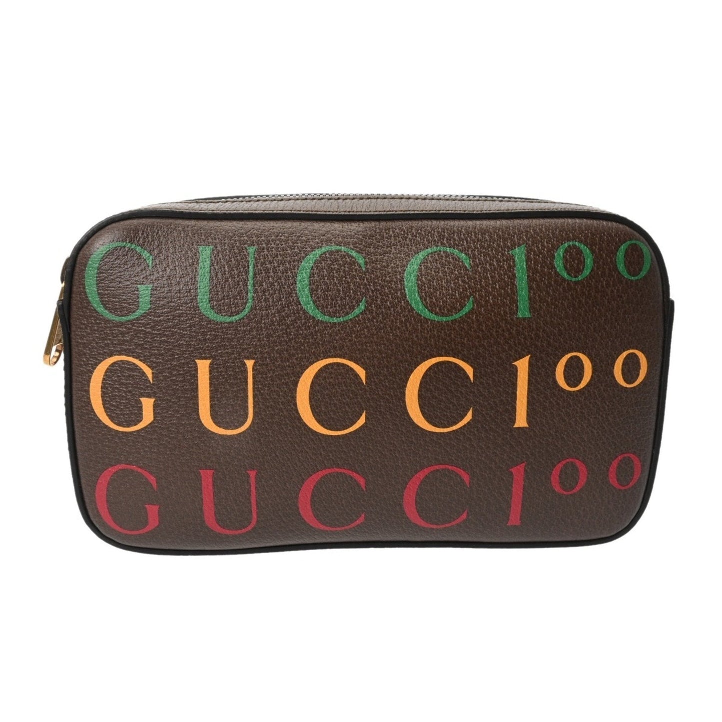 Gucci Brown Multi-Color Sling Bag ( )