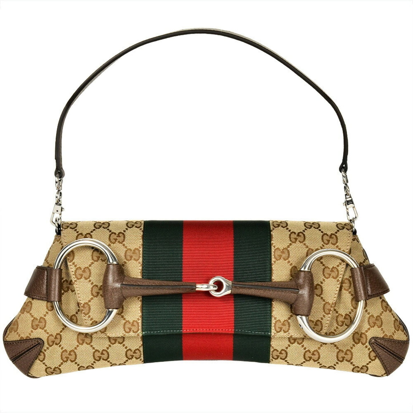 Gucci Beige Gg Canvas Handbag ( )