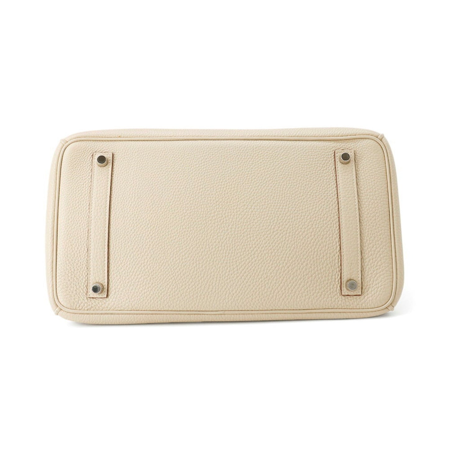Hermes Silver Togo Leather Handbag ( )