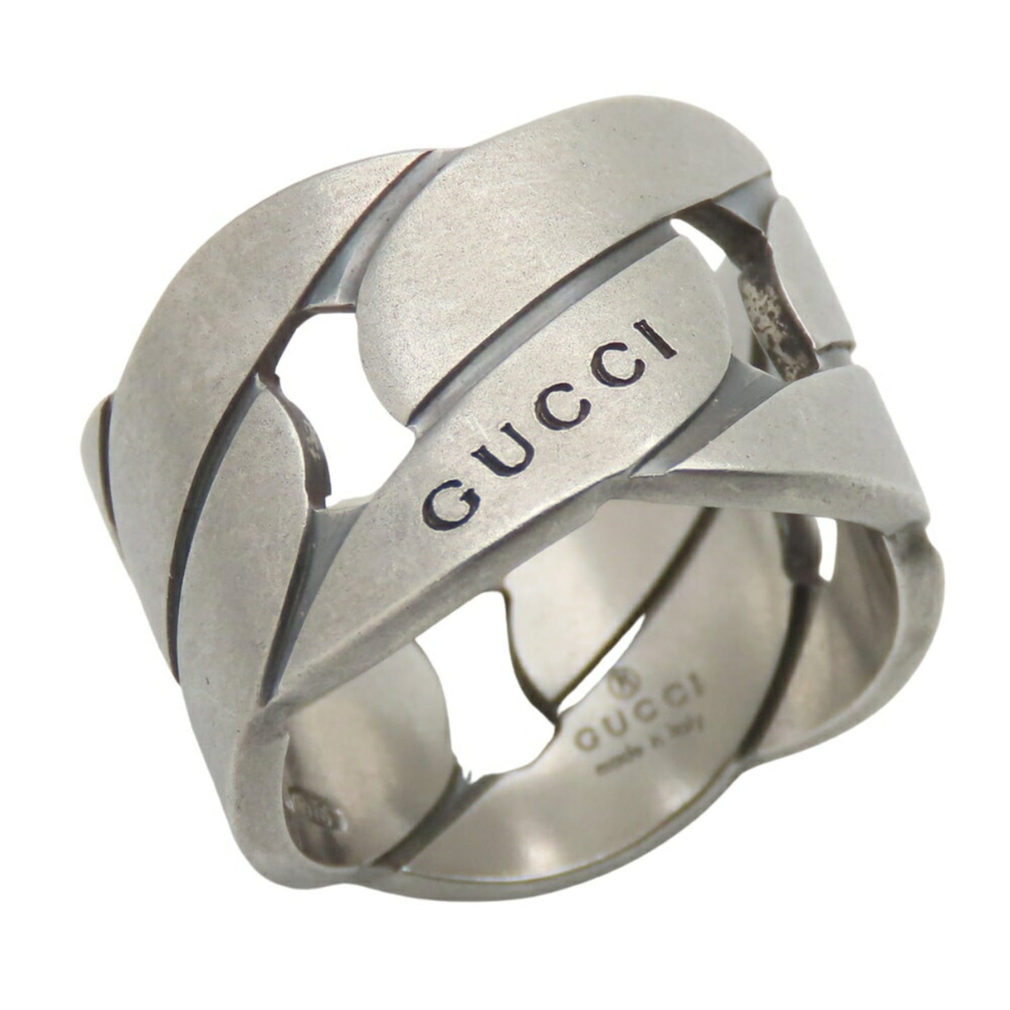 Gucci Silver Silver 925 Band Ring ( )