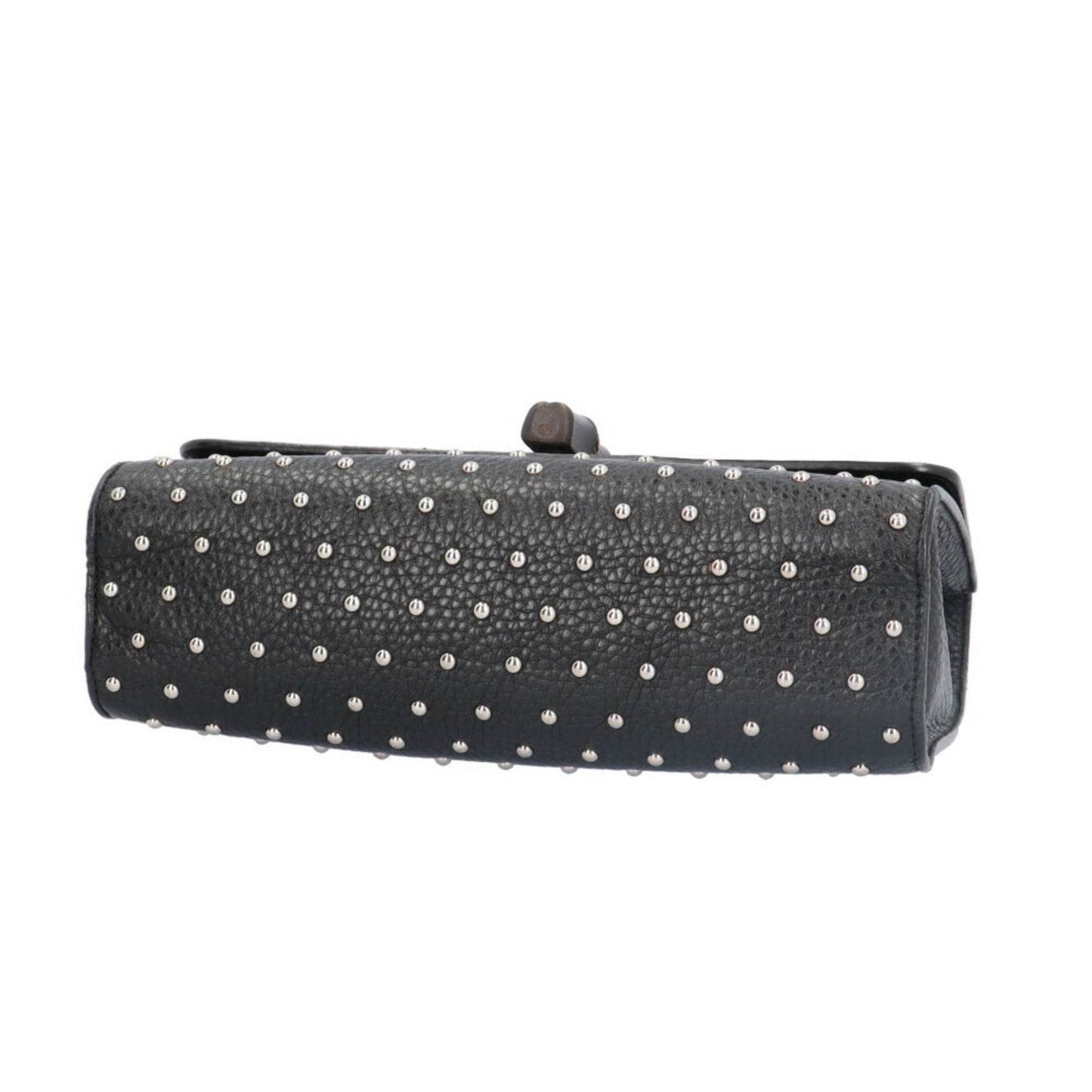 Gucci Black Leather Shoulder Bag ( )