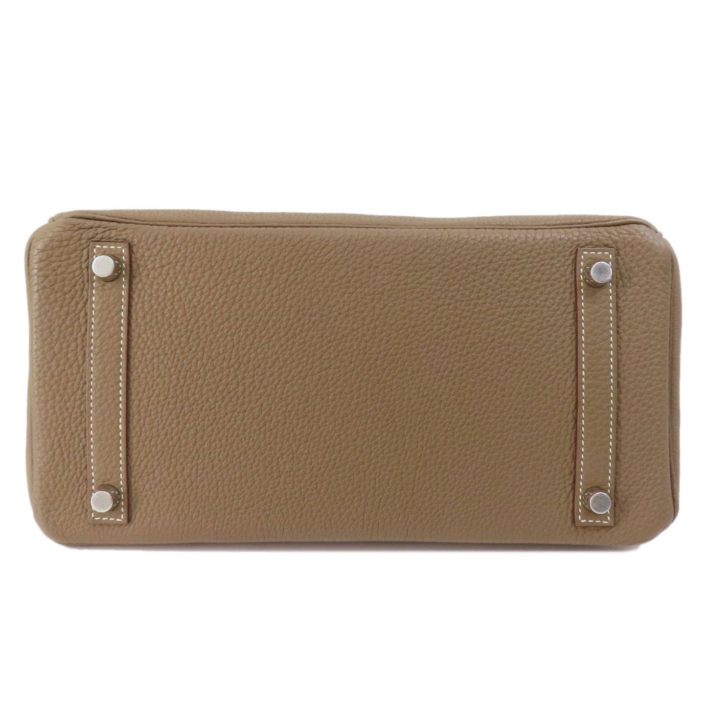 Hermes Etoupe Gray Togo Leather Handbag ( )