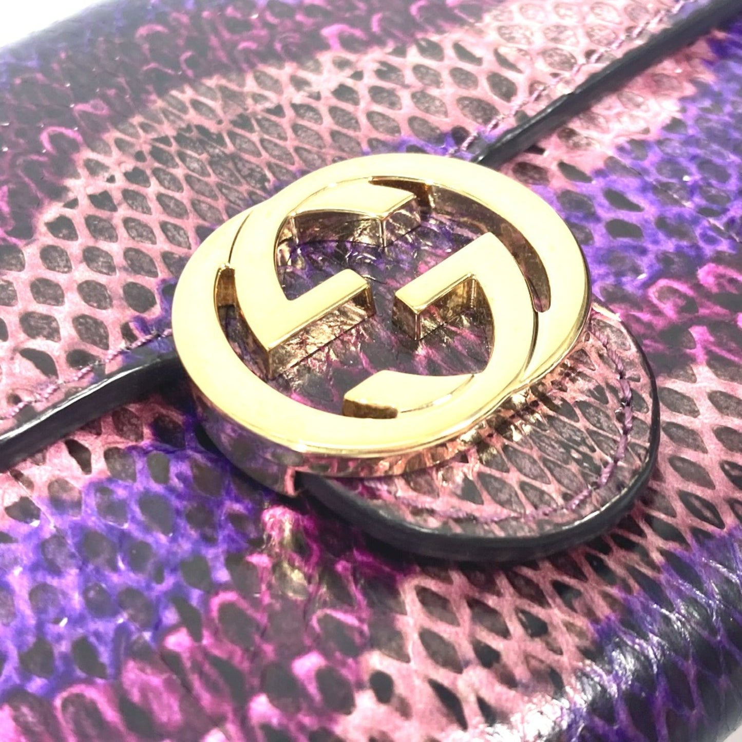 Gucci Purple Other Long Wallet (Bi-Fold) ( )