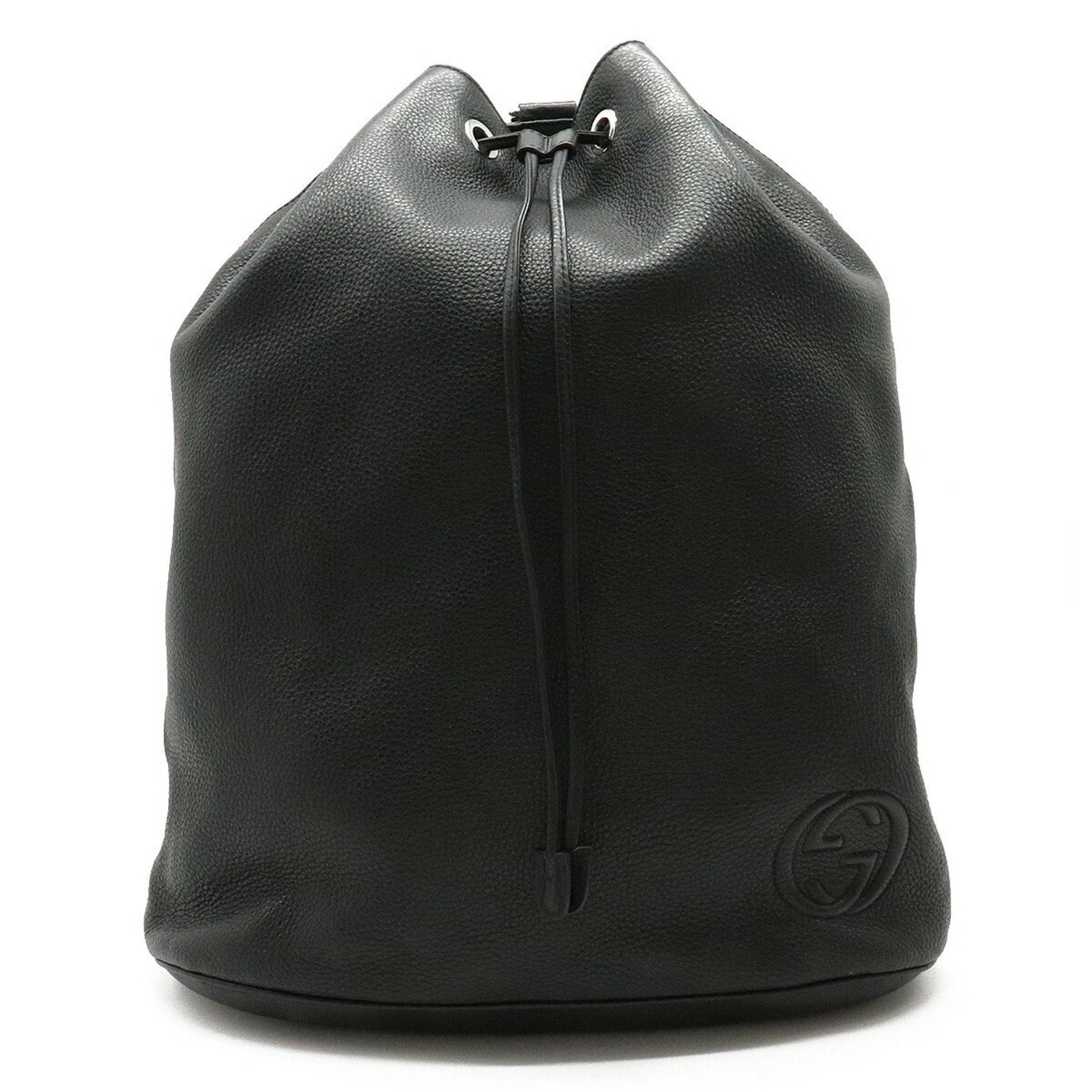 Gucci Soho Black Leather Backpack