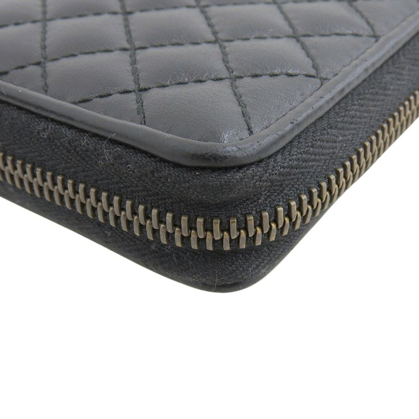 Gucci Black Leather Long Wallet (Bi-Fold) ( )
