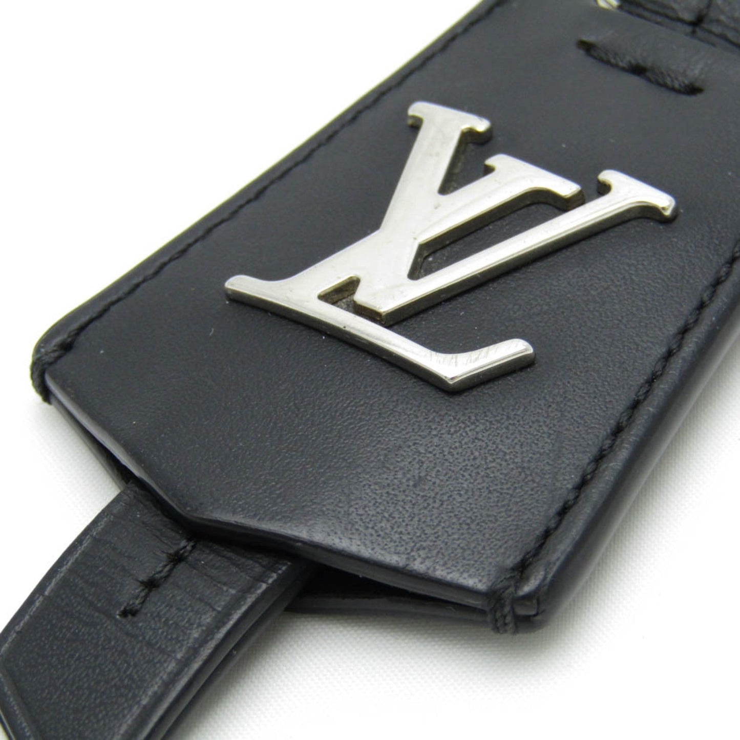 LOUIS VUITTON Cloche Cles Key Holder M68020 Keyring [Black,Silver]