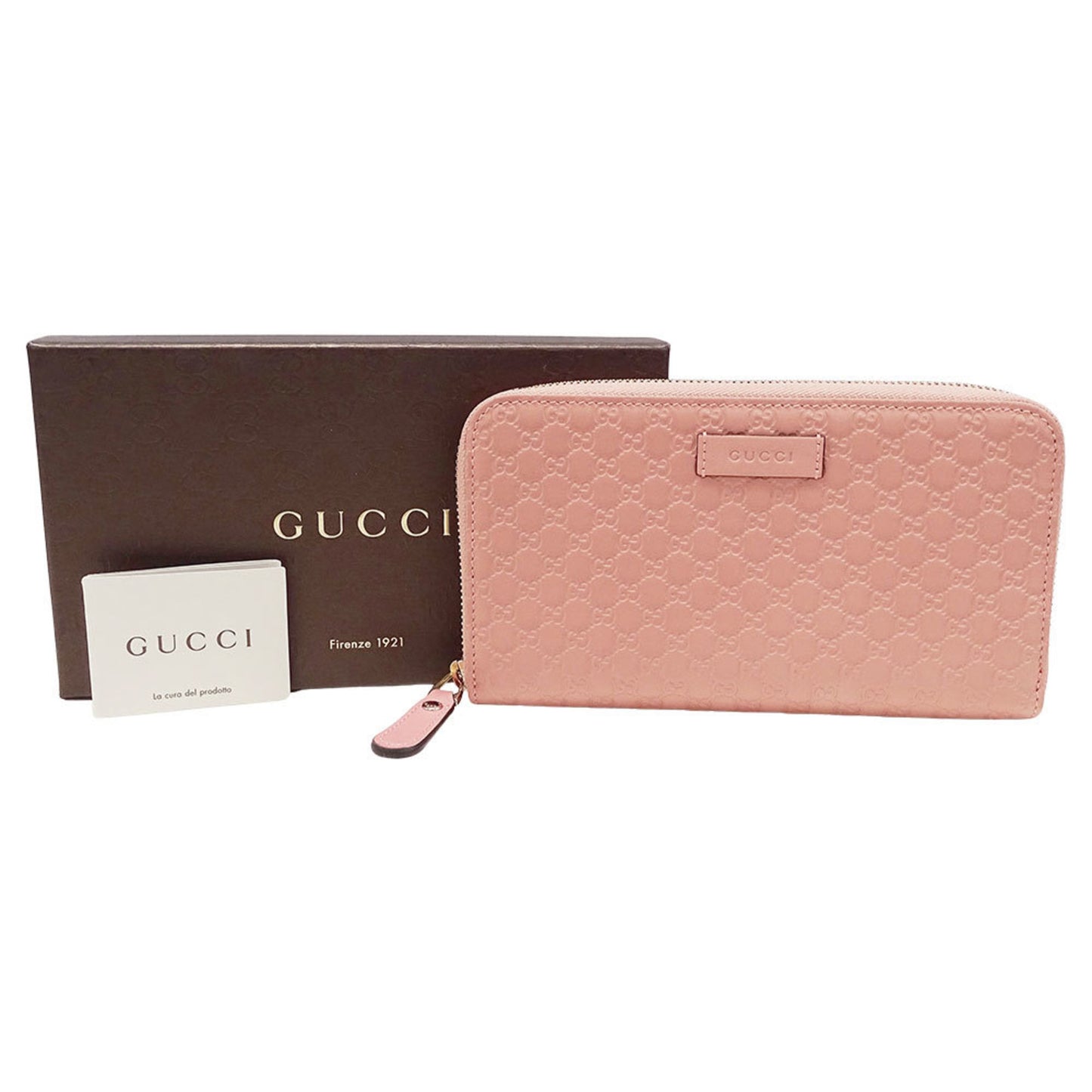 Gucci Pink Long Wallet (Bi-Fold) ( )