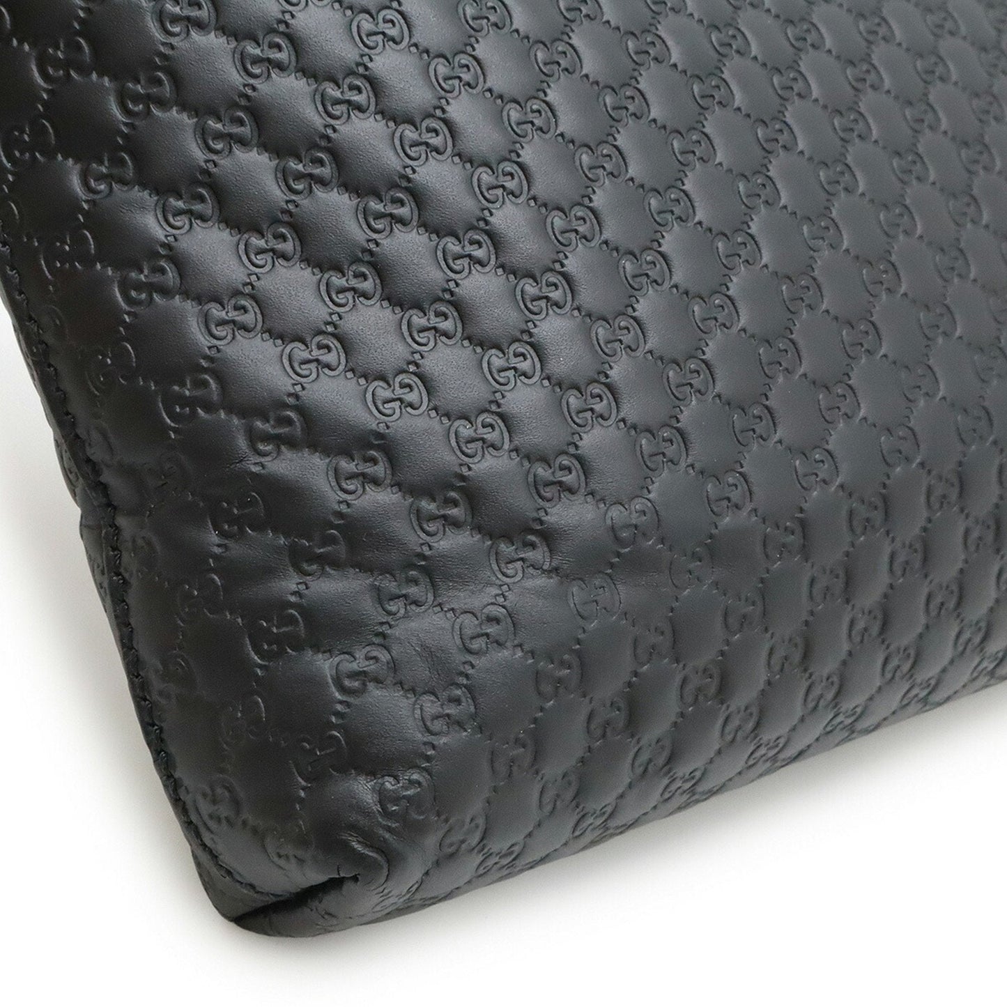Gucci Black Leather Shoulder Bag ( )
