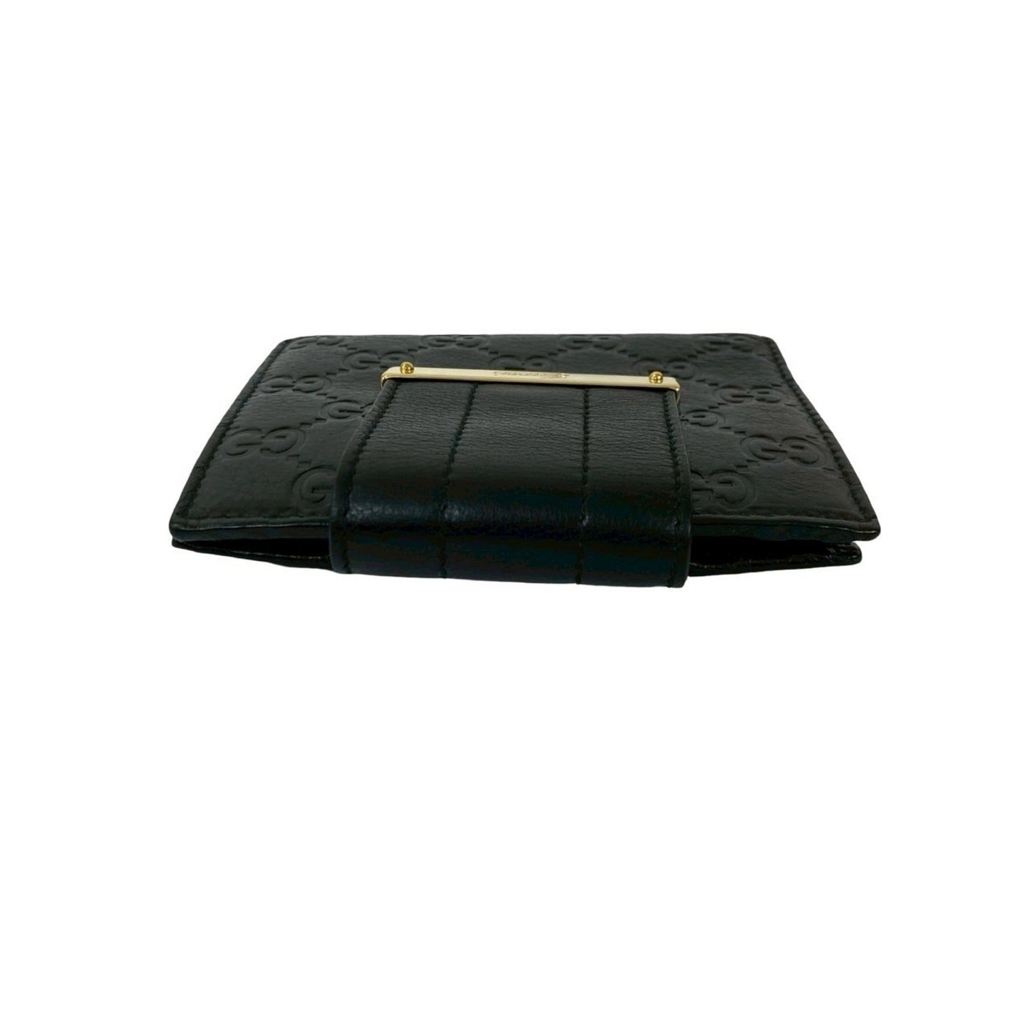 Gucci Black Leather Wallet (Bi-Fold) ( )