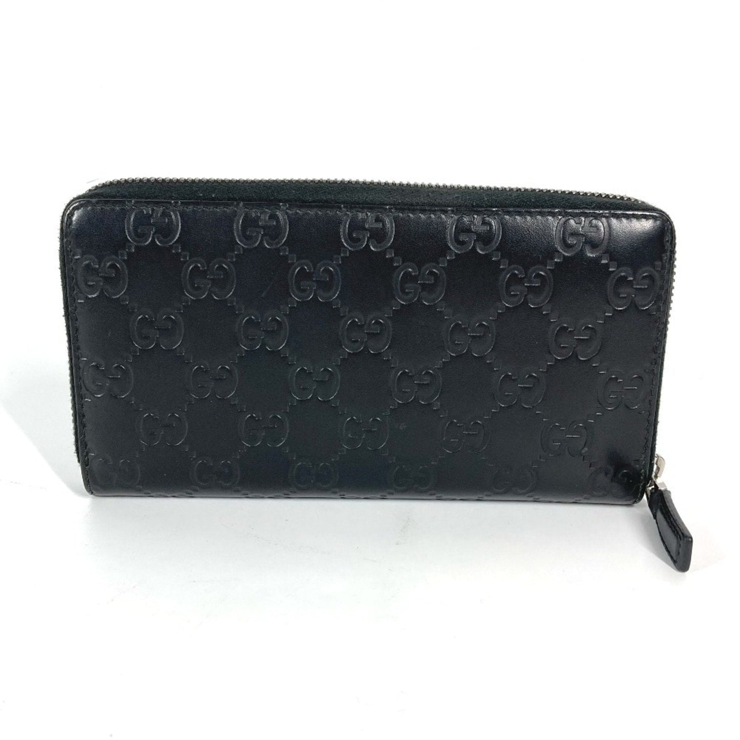 Gucci Black Leather Long Wallet (Bi-Fold) ( )