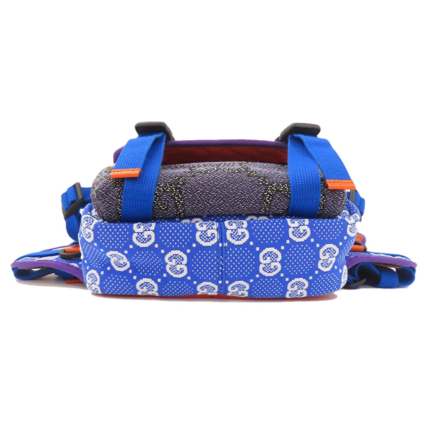 Gucci Blue Nylon Backpack ( )