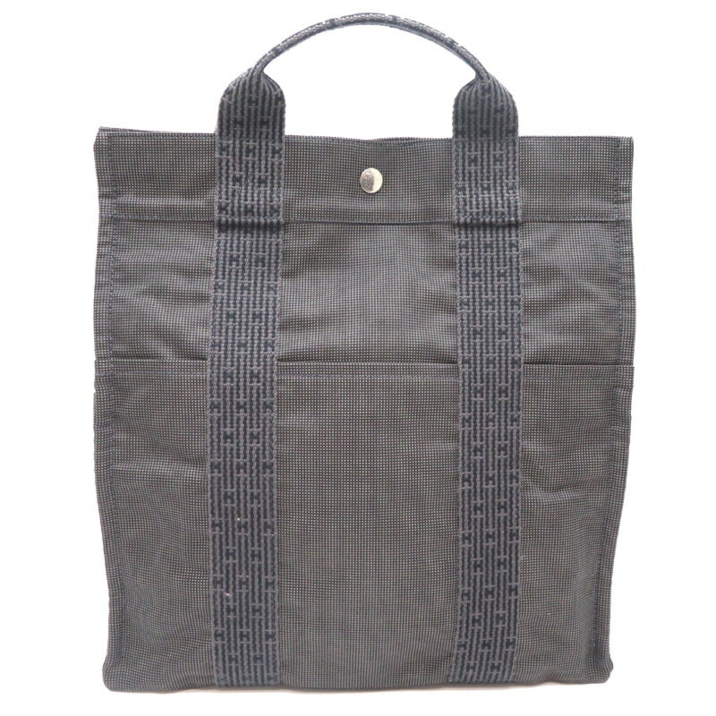 Hermes Gray Nylon Backpack ( )
