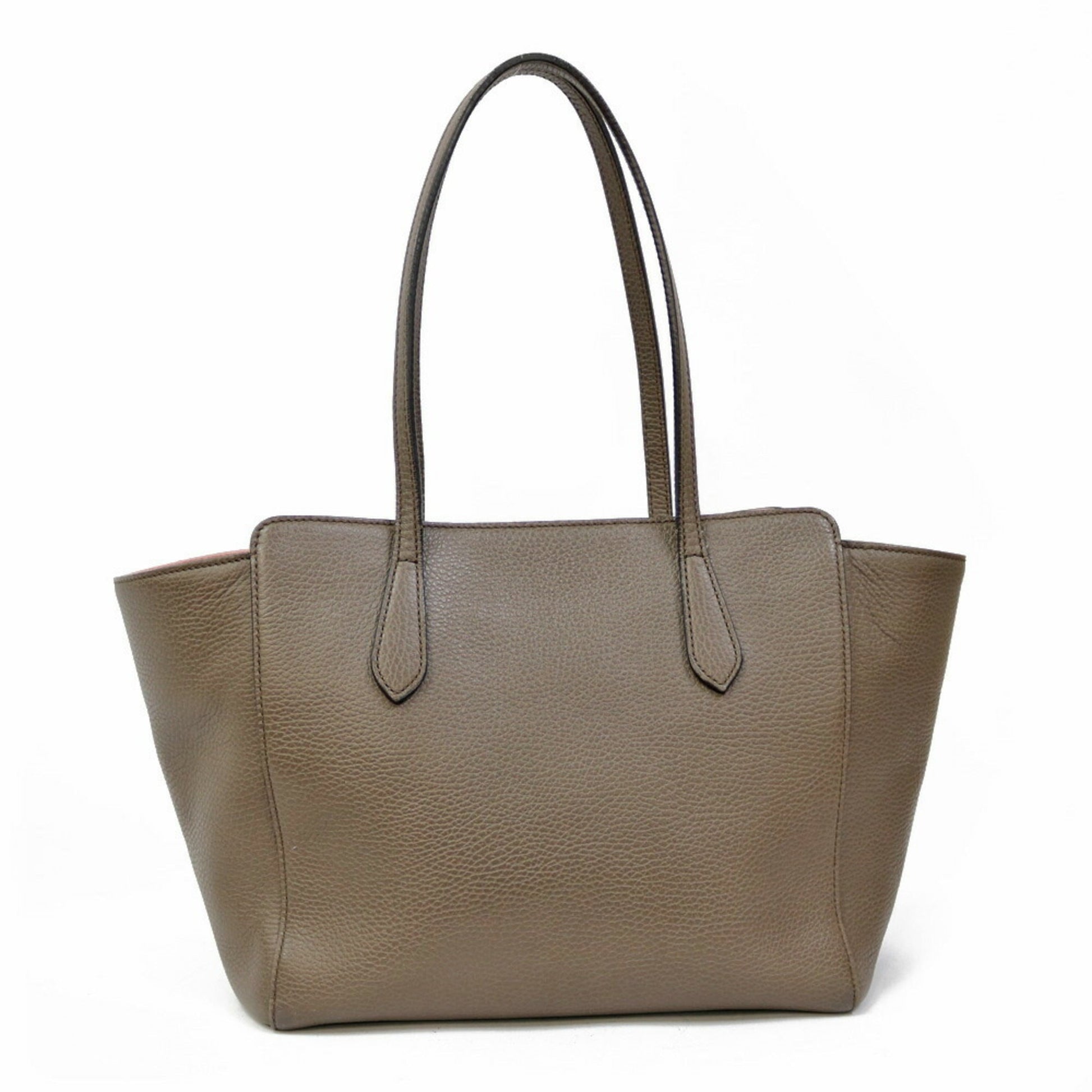 Gucci Brown Leather Shoulder Bag Style 3