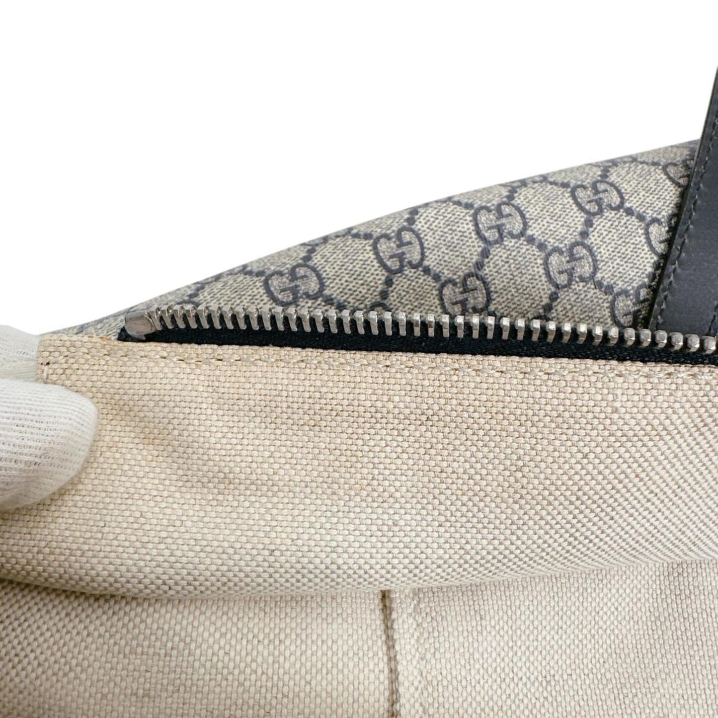Gucci Gray Pvc Tote Bag ( )
