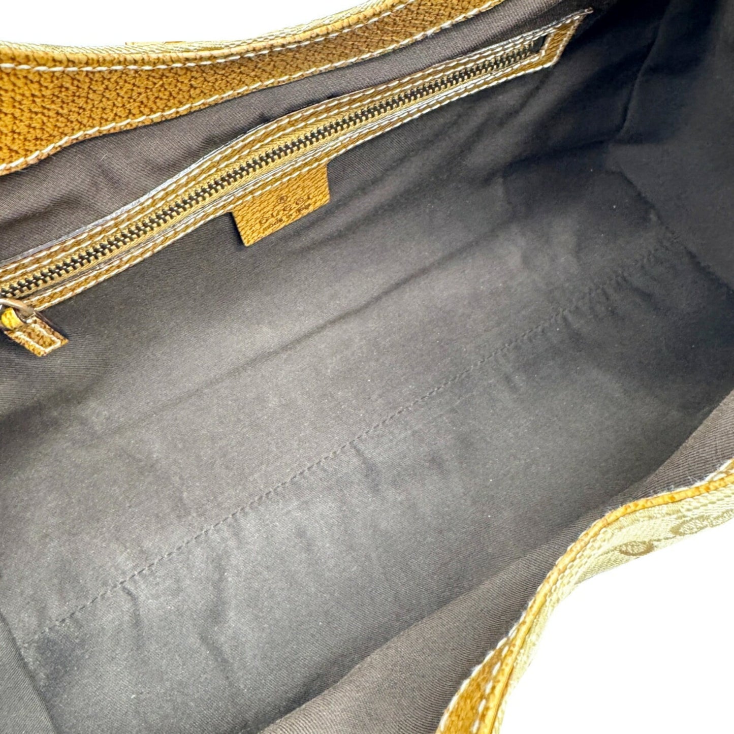 Gucci New Jackie Beige Gg Canvas Handbag ( )