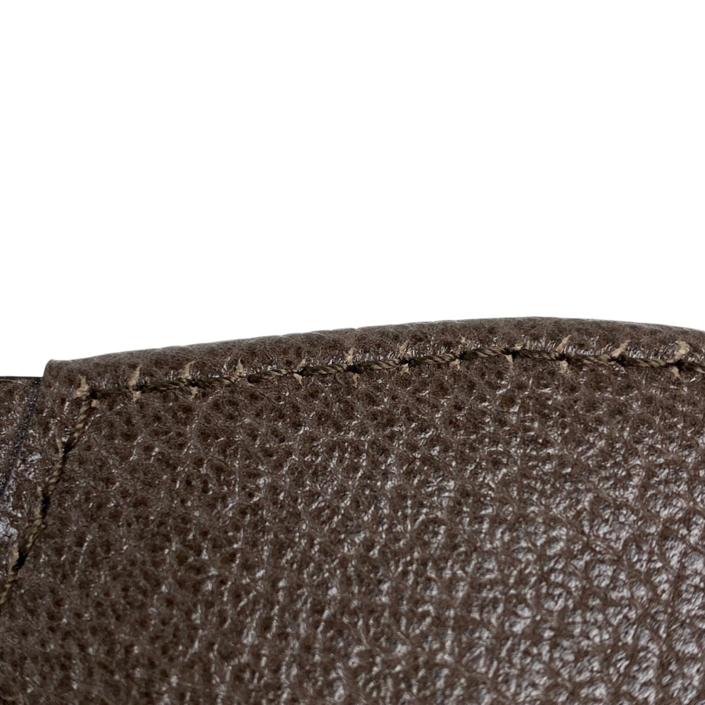 Gucci Brown Coated Canvas Leather Shoulder Bag ( )
